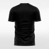 custom soccer jersey black