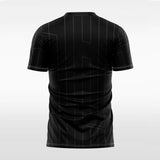   custom soccer jersey black