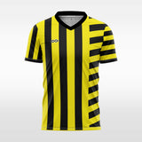  custom soccer jersey yellow sublimation