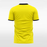 custom soccer jersey yellow