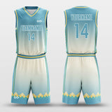 custom sublimated basketball jersey