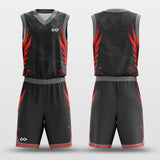 dragon custom basketball jersey kit