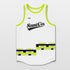 White basketball jerseys customized