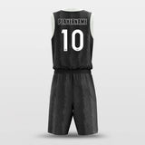 Black Basketball Uniform Set