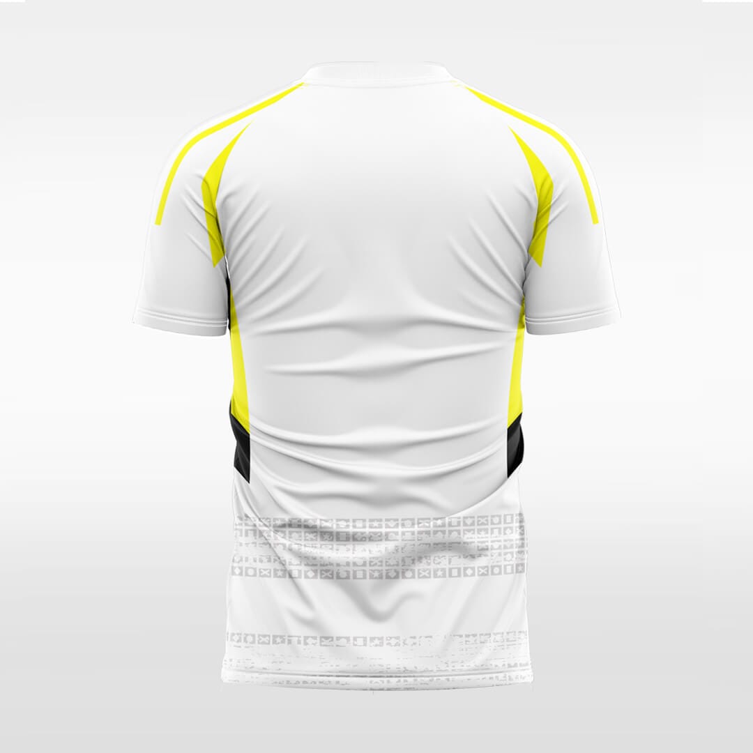 gale custom soccer jersey yellow sublimation