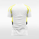 gale custom soccer jersey yellow sublimation