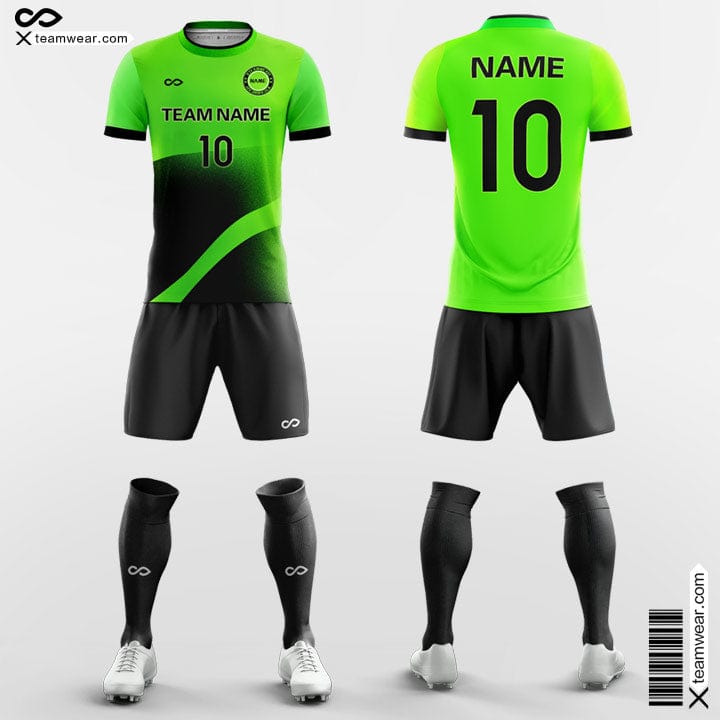 Black and green football jersey online