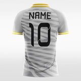 grey striped soccer jerseys for kids