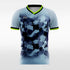 Custom Blue Men's Soccer Jersey