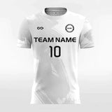 Kids Soccer Jerseys White and Grey