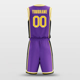 lakers basketball jersey set