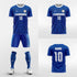 lane custom soccer jerseys kit sublimated blue