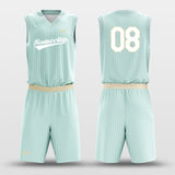 Custom Basketball Jersey Set Mint Green