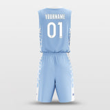 light blue basketball jersey