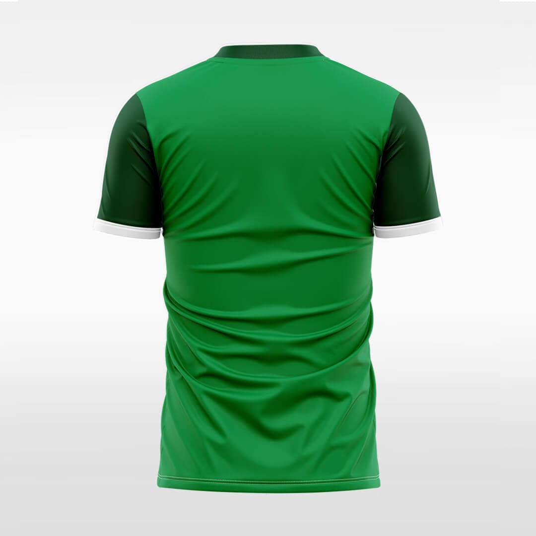 liqueur customized men green soccer jersey