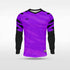 long sleeve jersey purple