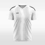 modish custom soccer jersey white sublimation