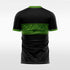 neat custom soccer jersey for men green