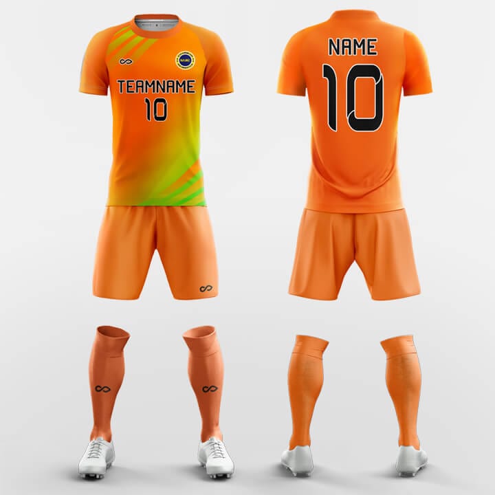 Custom Fluorescent Jerseys Online Neon Color Football Uniforms Design XTeamwear