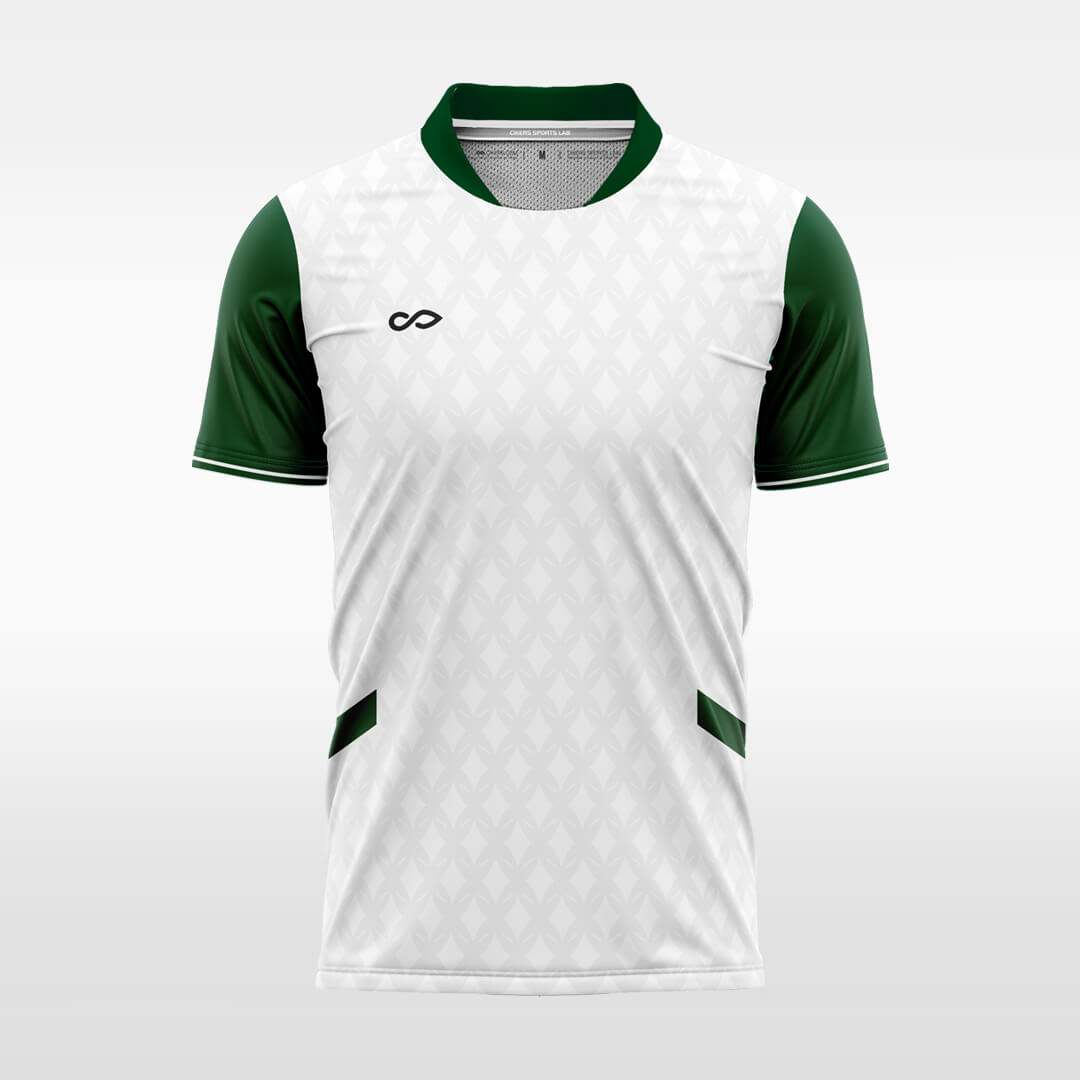 panda custom soccer jersey green sublimation