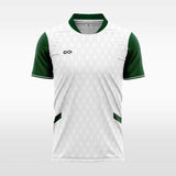 panda custom soccer jersey green sublimation