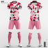 Pink Camouflage Jersey Design