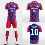 pink neon soccer jersey kit