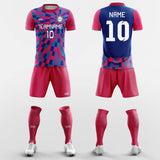Pink Neon-Custom Soccer Jerseys Kit Sublimated Design