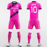 Sound Wave  - Custom Soccer Jerseys Kit Sublimated Design