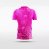 pink soccer jersey for women retro