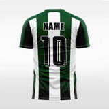 promising customized men green soccer jersey