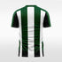 promising green men sublimated soccer jersey