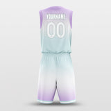 Purple Green Basketball jersey