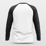 White and Black Jerseys Long Sleeve