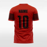 red short sleeve jersey