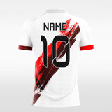 red short sleeve jersey
