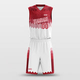 Red Coral - Customized Basketball Jersey Set Design