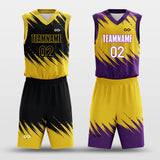 scratches custom reversible basketball jersey