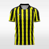 spotlight custom soccer jersey yellow sublimation