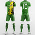 spray painting custom soccer jersey kit