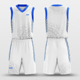 sublimated basketball jersey set