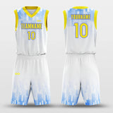 Gradient blocks - Customized Basketball Jersey Set Sublimated