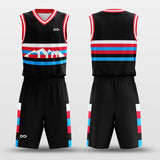 sublimated basketball jersey set