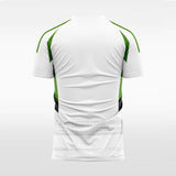   sublimated white soccer jersey