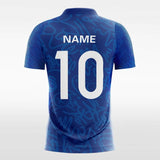 Blue Men's Team Soccer Jersey Design