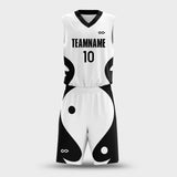 Tai Chi - Customized Basketball Jersey Set Sublimated BK160607S