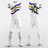 Tricolored Steps - Custom Soccer Jerseys Kit Sublimated Design