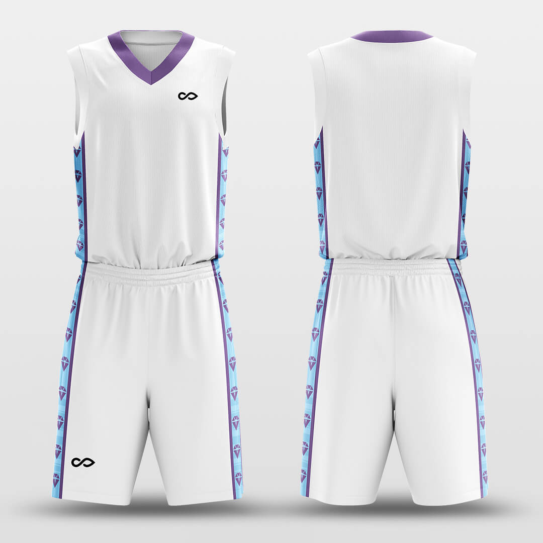    white basketball jersey kit