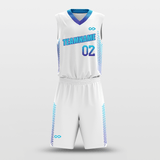 white basketball jersey kit