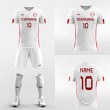 white soccer jersey